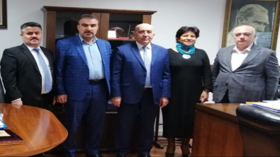 Makina ve Kimya Endüstri Kurumu (MKEK) Genel Müdür Yardımcısı Sn.Hayrettin ÖZDEN'i makamında ziyaret ettik.