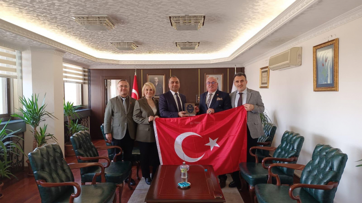 ENERJİ VE TABİİ KAYNAKLAR BAKANLIĞI YÖNETİM HİZMETLERİ GENEL MÜDÜRLÜĞÜNE ATANAN UĞUR AYBEĞ KİNİ'Yİ ZİYARET ETTİK.
