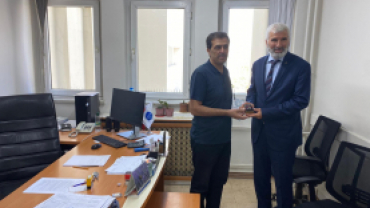 KONYA ZİYARETİ KAPSAMINDA ÜYELERİMİZE ALTINLARINI HEDİYE ETTİK.