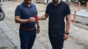 KONYA ZİYARETİ KAPSAMINDA ÜYELERİMİZE ALTINLARINI HEDİYE ETTİK.